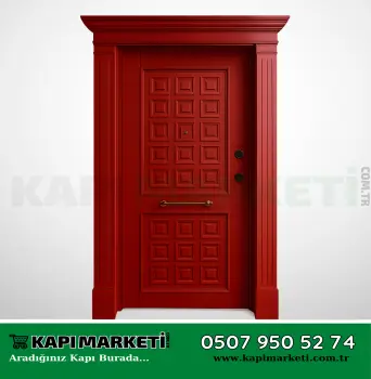 Yüksek Güvenlikli Çelik Kapı